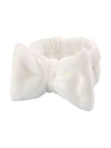 3PCS/2PCS/1PC Cute Bow Wash Hair Band Absorbent Wrist Band Apply Mask Special Hair Band Plush Wash Cuff Moisture-Proof Sleeve Sports Absorbent Waterproof Wipe Sweat Wristband Home Bathroom Decor Fall Decor Back To School - Shape - View 27