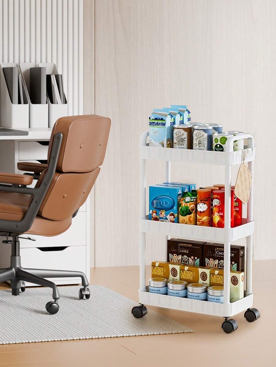 Giá để đồ đứng trên sàn phòng tắm để đựng đồ vệ sinh cá nhân, mỹ phẩm & đồ dùng giặt giũ, tủ đựng đồ có khe hẹp, đồ trang trí phòng tắm, đồ dùng phòng tắm mùa hè - Nhiều màu - Xem 1