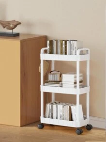 Giá để đồ đứng trên sàn phòng tắm để đựng đồ vệ sinh cá nhân, mỹ phẩm & đồ dùng giặt giũ, tủ đựng đồ có khe hẹp, đồ trang trí phòng tắm, đồ dùng phòng tắm mùa hè - Nhiều màu - Xem 2