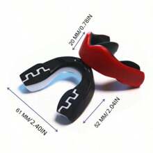 1 pieza Protector bucal de boxeo de color aleatorio, protector de dientes para lucha libre, protector bucal de MMA, equipo de protección de kickboxing taekwondo