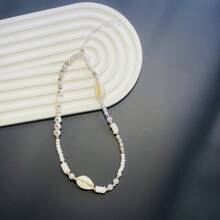1 buc. Șnur de telefon decorativ cu scoici în stil boem, mărgele de lut și perle artificiale, cadouri pentru mamă, familie, prieteni, ziua de naștere, pandantiv de telefon de sărbători, lanț de telefon