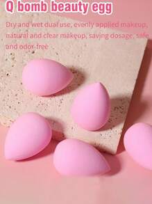 12/4pcs Multifunctional Mixed Shape Cosmetic Sponge, Multi-Color Cosmetic Sponge, Soft Reusable Cosmetic Sponge, Flawless Cosmetic Sponge, Cosmetic Tools, Beauty Mixer, Hydrophilic PU Cosmetic Egg, Suitable For Foundation Make-Up