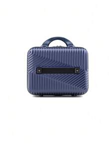 Travel Toiletry Bag ABS Rigid Carry-On Case - Azul - Ver 2