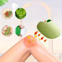 60片装颈部、肩部、膝盖热敷贴 - 持久保暖护膝 健身配件