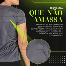 TH6 Kit 6 Women's Dry Fit Polyester T-Shirts Gym Training Running Basic - Nhiều màu - Xem 7