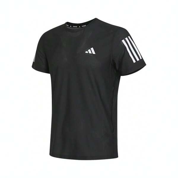 Adidas Men's OTR B Tee, Knitted Crew Neck Short Sleeve Tee, TIK7436