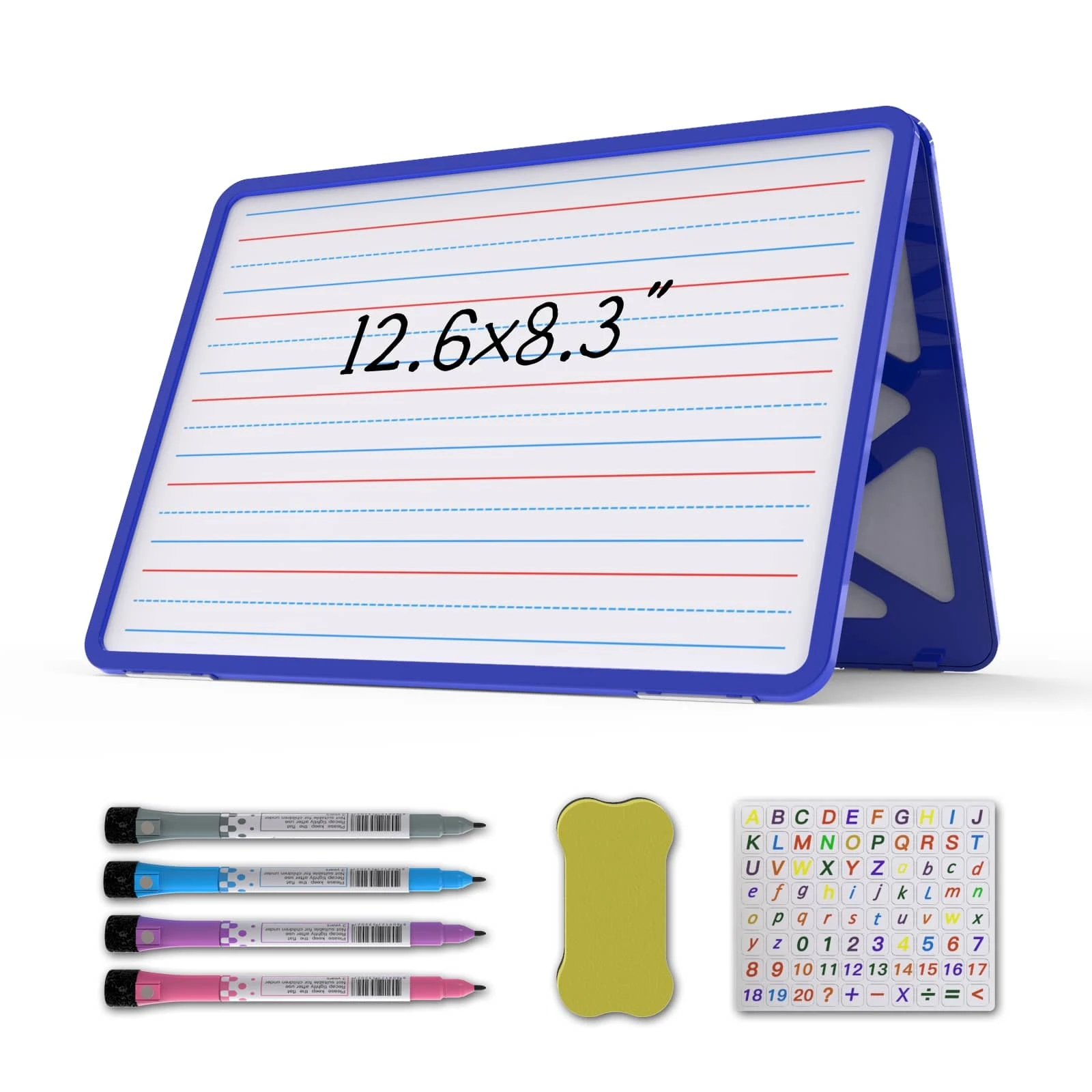 Portable Handheld White Board, DoubleSided Dry Erase Board
