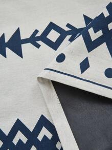 1 件菱形图案遮光窗帘，100% 遮光窗帘，适用于客厅、卧室、厨房、家居装饰 - 彩色 - 查看 12