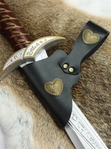 1 件 PU 皮革剑蛙皮套适用于中世纪腰带骑士口袋剑皮套维京万圣节 - 彩色 - 查看 5