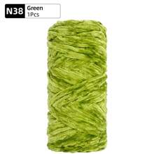 QJH 1pc/2pcs Velvet Chenille Yarn, Soft & Warm Hand Woven Yarn Thread, Perfect For DIY Crochet And Knitting Creative Projects, Ideal For Weaving Scarves, Blankets, Hats, Sweaters