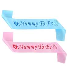 Tirante para el hombro "Mamá por nacer"para baby shower