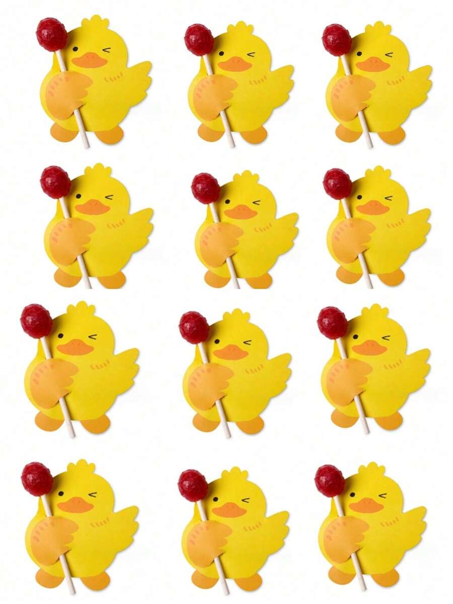 50 Stück/Packung Gastgeschenk Süßigkeiten Lollipop Dekor Karten Halter, Halloween, Halloween Dekoration