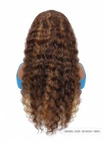 5x5 Highlight Wear Go Glueless Wigs Loose Deep Human Hair Honey Blonde Ombre Lace Front Wigs Deep Wave P4/27 Pre Cut No Glue Lace Ready To Wear Wigs For Beginners - SP4/27 - View 3