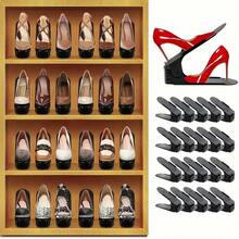 2pcs/4pcs/6pcs Collapsible Shoe Rack, Easy Storage Shoe Organizer, Adjustable For Household, Bedroom, Living Room' - Multicolor - View 1