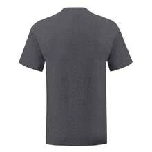 Fruit of the Loom Mens Iconic 150 T-Shirt (Dark Heather) - Dark Grey - View 2