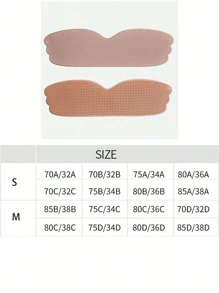 Adhesive Bra Strapless Sticky Invisible Push Up Silicone Bra For Backless Dress