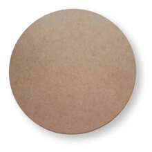 Kit Sousplat 35x35 Cru Circulo Base MDF 2.5mm - Decoração de Mesa, Artesanato, Supla, Suplat, Disco Redondo, Porta Prato, Jogo Americano, MDF Crú Corte a Laser, Base Perfeita para Proteção e Estilo