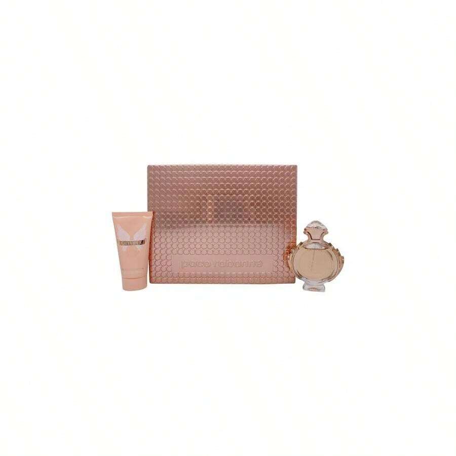 Paco Rabanne Olympea Gift Set 50ml Eau De Parfum + 75ml Body Lotion - White - View 1