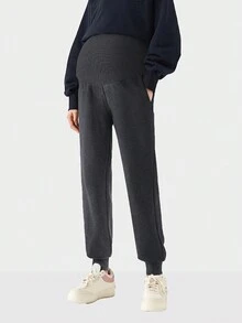 孕妇运动裤高腰加厚孕妇休闲款秋冬季孕妇运动裤