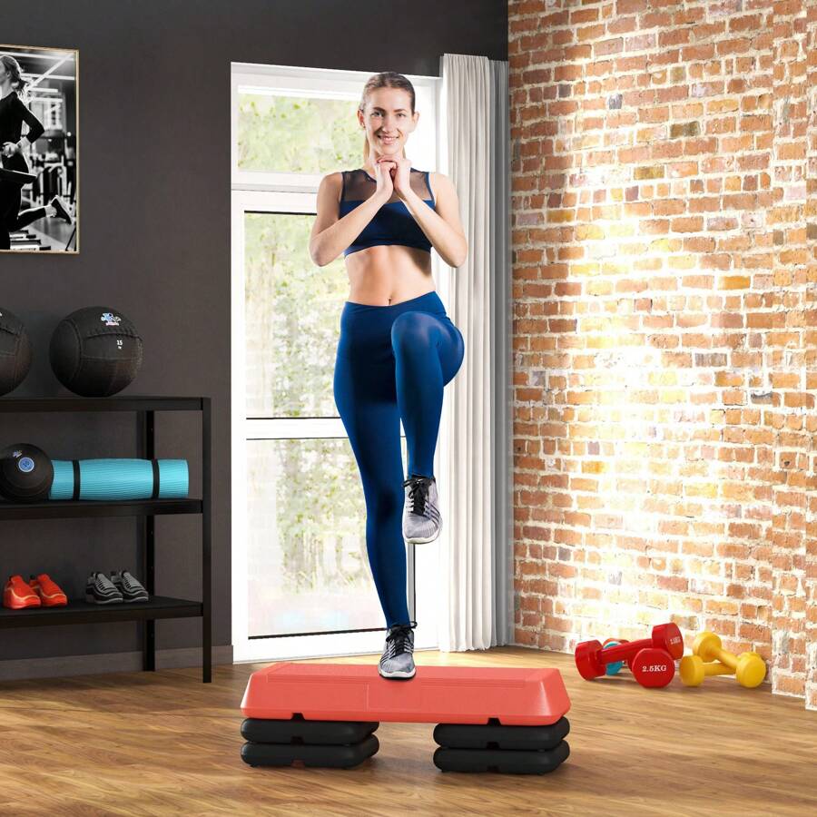 Pédale de fitness - Rose bonbon - Voir 1