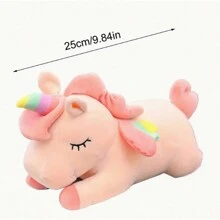 50cm/60cm/75cm/90cm Cute Giant Unicorn Plush Doll, Soft Stuffed Unicorn Doll, Animal Horse Doll, Children Girls Birthday Gift - Multicolor - View 17