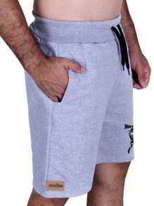 Short Muay Thai Bermuda de Moletom Masculina Lutador Arte Marcial Personalizada