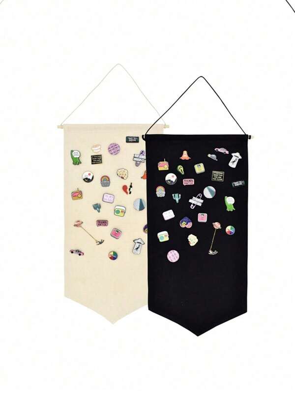 1 Stück Glitzer Pin Vitrine - Wandmontierter Schmuckaufbewahrung - Brosche, Emaille-Pin, Ohrring & Halskette Präsentationsständer - Mühelose Aufbewahrungslösung für Ihre Sammlung zum Valentinstag oder Schulanfang
