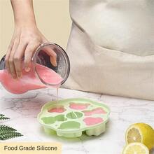 Baby Food Steamer Mold Set,  DIY Handmade High-Temperature Resistant Cartoon Baking Utensils - One Size - View 3