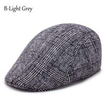 3 Styles Winter Men's Warm Berets Women Retro Thickened Forward Hat Newsboy Caps