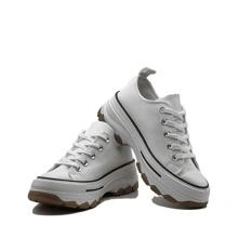 Women Canvas Shoes - 白色 - 查看 5