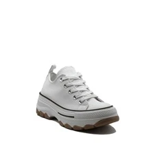 Women Canvas Shoes - 白色 - 查看 3