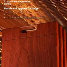 优质木质切菜板，切肉类、奶酪、面包、蔬菜和水果的理想厨房工具 - 棕色 - 查看 5