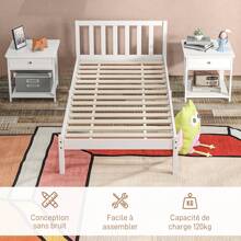 HOMCOM Lits - Blanc - Voir 5
