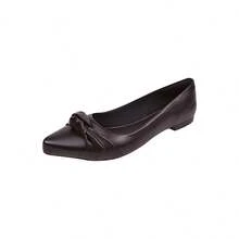 Women's Pointed Toe Napa Pumps Charme Footwear - màu đen - Xem 2