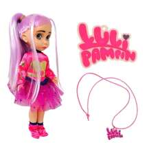 MUÑECA LU+LI PAMPIN + COLLAR DEN REGALO CON SONIDO