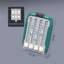 1pc Musical Rhythm Stairs Stepper Game Machine With Light-Up Buttons Dancing Game Challenge Toy [Batteries Not Included] - Multicolor - View 2