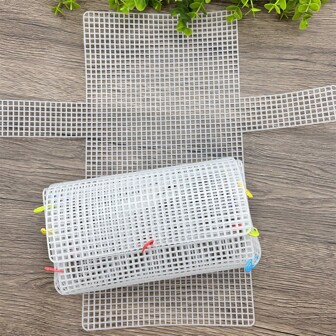 2pcs White Square Grid Plastic Grid Board, For Handmade Bag Shaping And DIY Accessories