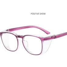 1pc Anti-Fog Safety Glasses Nurse Goggles Oversize Clear Frame Anti