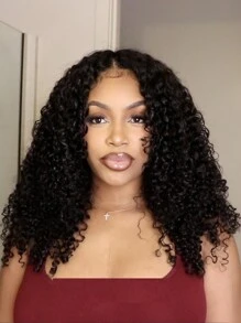 UNice Unice Hair EasiContour V Part Minimal Leave Out Jerry Curly Wig Seamless Edge Upgrade U Part Wig Beginner Friendly Wigs For Women Unice Wigs
