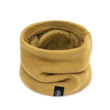 Winter Outdoor Warm Fleece Neck Gaiter And Knit Ski Balaclava Hood Mask, Unisex - Multicolor - View 13