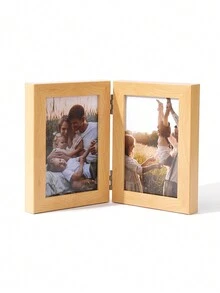 1 khung ảnh bản lề gấp 4x6, khung ảnh gấp với kính Acrylic, màn hình để bàn dọc, đồ trang trí văn phòng tại nhà, quà tặng Giáng sinh, ngày lễ tình nhân, năm mới - Nhiều màu - Xem 9