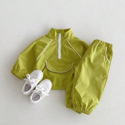 2件套韩版女童运动套装，儿童秋季休闲卫衣裤套装