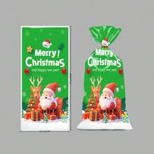 50 CÁI 2024 MỚI Chủ Đề Giáng Sinh Quà Tặng Túi OPP Bao Bì, Túi Kẹo Hoạt Hình Giáng Sinh Bao Bì Bánh Quy Ngày Lễ Giáng Sinh Ông Già Noel Nai Sừng Tấm Người Tuyết Cây Thông Noel Bông Tuyết Phong Cách Kẹo Giáng Sinh Túi Đóng Gói Bánh Quy, Halloween, Trang Trí Halloween - Nhiều màu - Xem 22