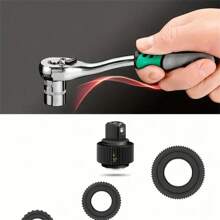 Zestaw narzędzi do naprawy samochodów 53 szt./zestaw, w tym klucz grzechotkowy Quick Ratchet i inne akcesoria do naprawy samochodów