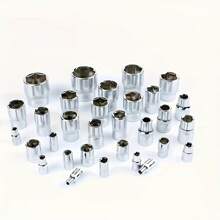 Zestaw narzędzi do naprawy samochodów 53 szt./zestaw, w tym klucz grzechotkowy Quick Ratchet i inne akcesoria do naprawy samochodów