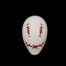 Halloween Skull Mask Party Ball Facial Costume Items Plastic Horror Mask - Multicolor - View 14