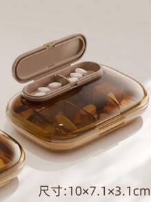 Portable Small Pill Box For Three Meals A Day, Mini Medicine Pack, Portable Pills, Medication Pills, Health Products Packaging Box