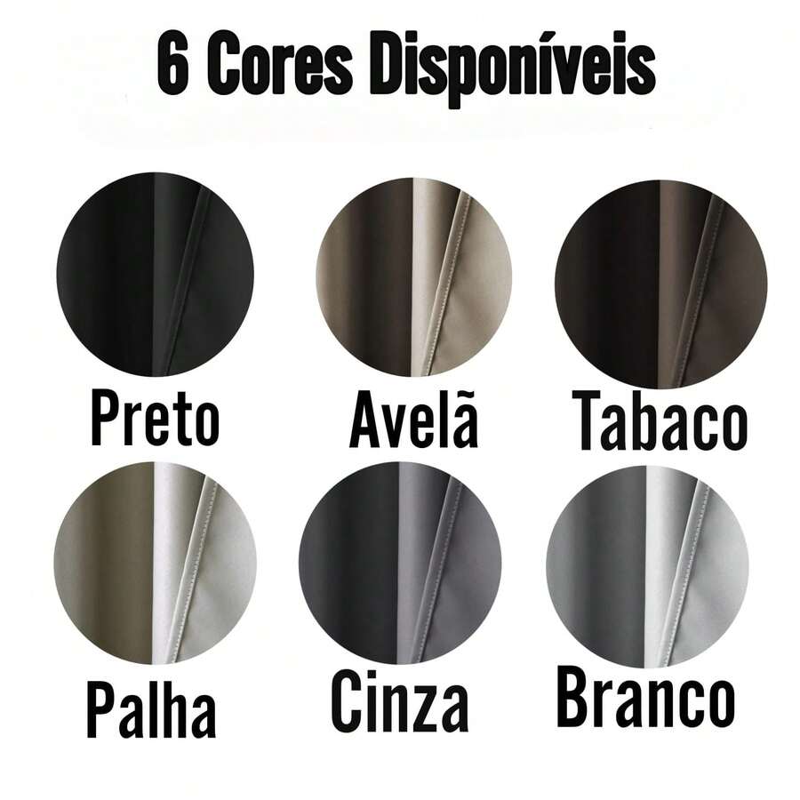 Blackout Curtain In Fabric 4.00 X 2.80 Blocks Light Window Luxury Home - 香檳色 - 查看 1