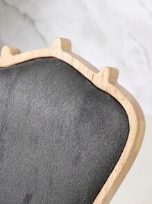 1pc Minimalist Wooden Model Figure Necklace Holder, Jewelry Organizer Display Stand, Home Decor & Jewelry Shop Display Prop