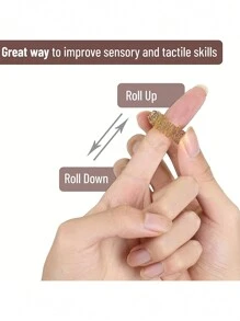 1/5pcs Sensory Rings, Stress Relief Fidget Sensory, Fidget Rings, Fidget Ring For Anxiety, Stress Relief Rings, Massager For Fidget ADHD , Silent Stress Reducer Ring